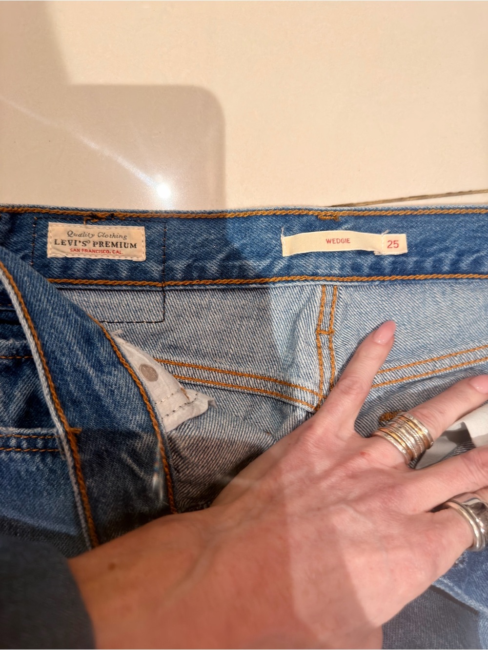 Levi's Wedgie Jeans - multiple Washes avail